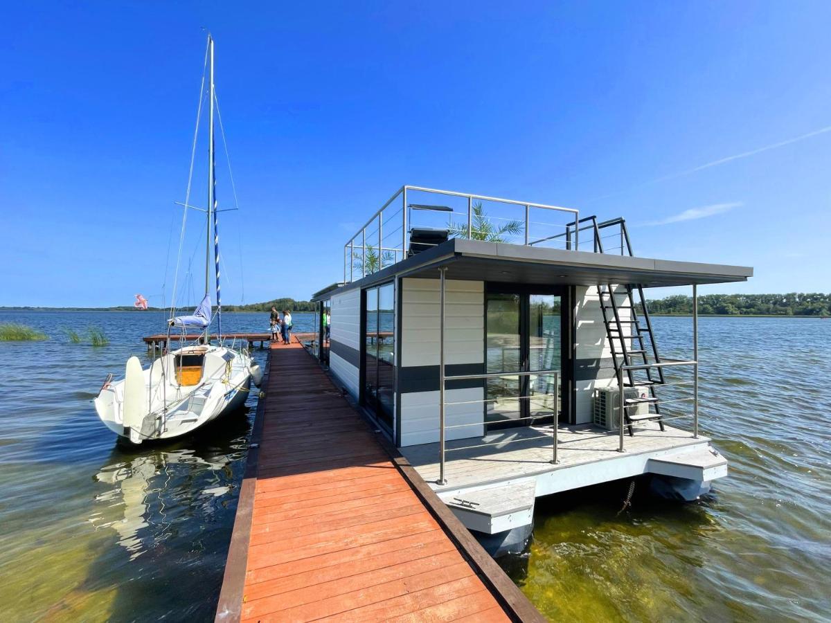 Boathousing - Apartament Na Wodzie, Dom Plywajacy, Lodz, Luksusowy Apartament Myślibórz Eksteriør billede