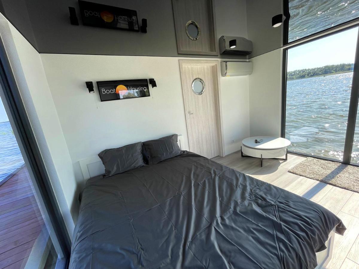 Boathousing - Apartament Na Wodzie, Dom Plywajacy, Lodz, Luksusowy Apartament Myślibórz Eksteriør billede